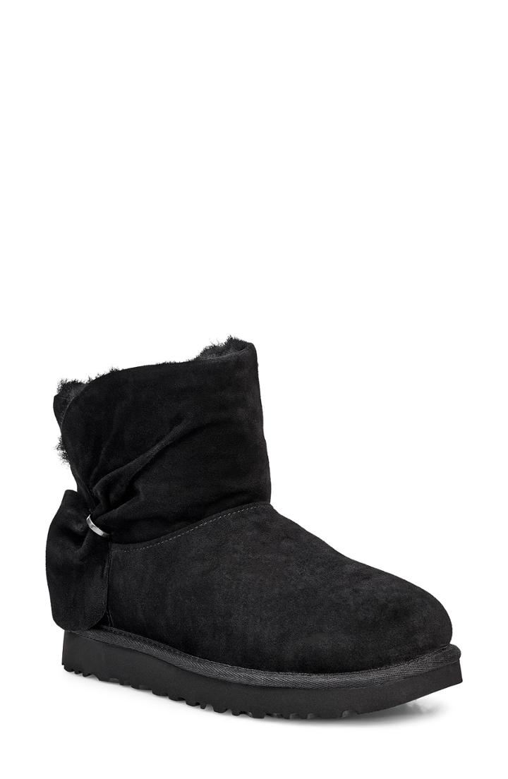Women's Ugg Classic Mini Twist Bootie - Black