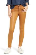 Women's Ag 'the Legging' Coated Ankle Jeans - Orange