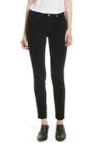 Women's Joie Mid-rise Skinny Jeans - Black