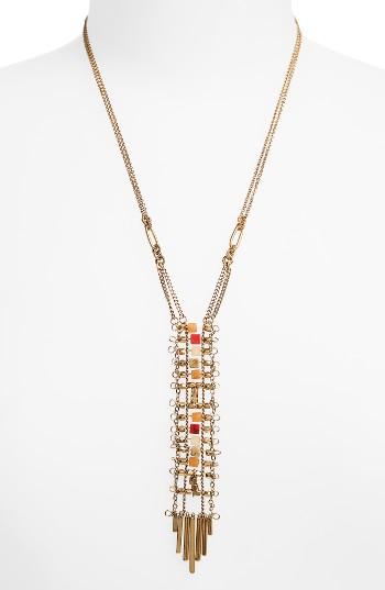 Women's Treasure & Bond Semiprecious Stone Ladder Necklace