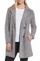 Women's Halogen Long Boucle Jacket - Grey