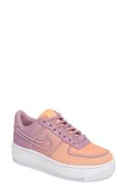 Women's Nike Air Force 1 Upstep Breathe Sneaker .5 M - Coral