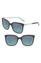Women's Tiffany 54mm Sunglasses - Black/ Blue Gradient