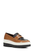 Women's Geox Roose Stacked Platform Loafer Us / 36eu - Brown