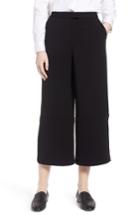 Petite Women's Halogen High Leg Crop Pants P - Black