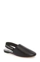 Women's Givenchy Rivington Logo Slingback Mule Us / 40eu - Black