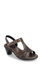 Women's Aravon 'mary' T-strap Sandal B - Grey