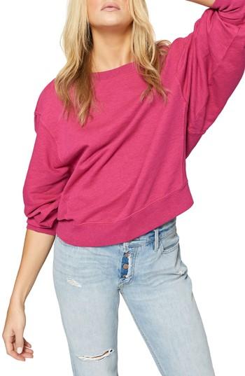 Women's Sanctuary Nolita Cotton Sweatshirt - Grey