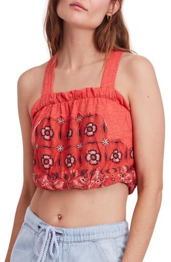Women's Free People Love Life Bubble Top - Blue