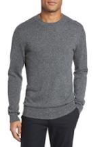 Men's Bonobos Crewneck Cashmere Sweater, Size - Grey