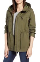 Women's Halogen Zip Front Field Jacket - Green