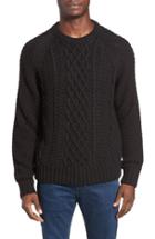 Men's Jeremiah Newport Cable Knit Crewneck Sweater