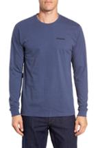 Men's Patagonia Fitz Roy Bison Responsibili-tee T-shirt, Size - Blue