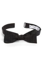 Men's Calibrate Brick Geometric Silk Bow Tie