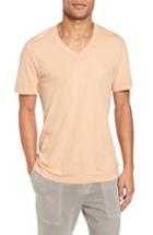 Men's James Perse Short Sleeve V-neck T-shirt - Yellow