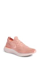 Women's Nike Epic React Flyknit Running Shoe .5 M - Pink
