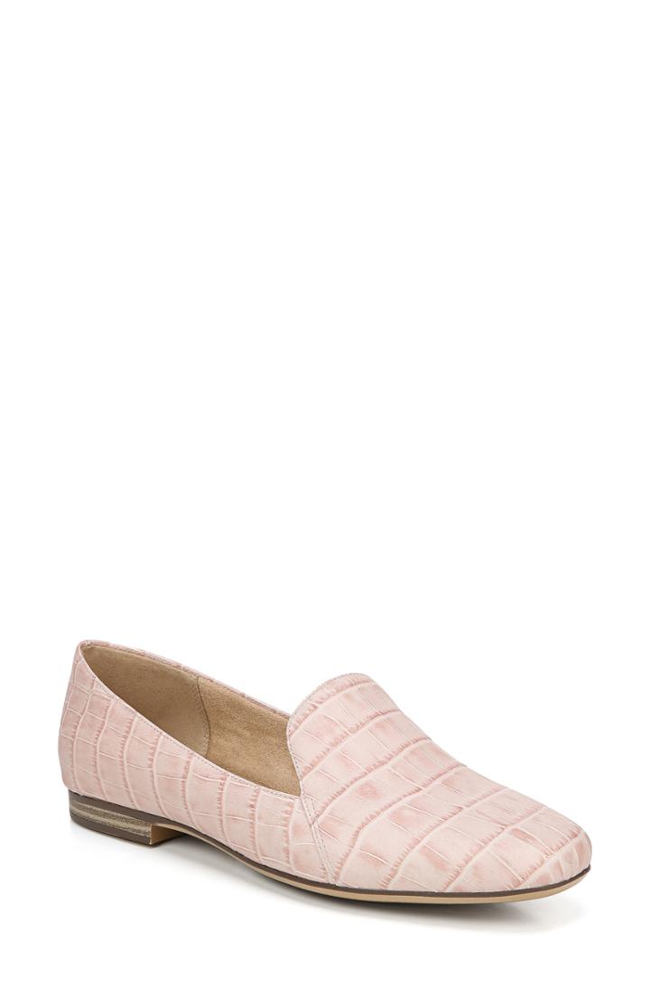 Women's Naturalizer Emiline Flat Loafer .5 W - Pink