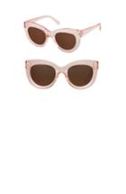 Women's Perverse Repost Cat Eye Sunglasses - Pink/ Brown