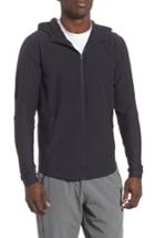 Men's Under Armour Threadborne Vanish Zip Hoodie, Size - Black
