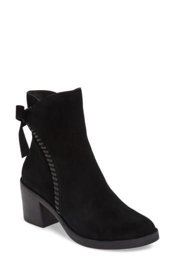Women's Ugg Fraise Whipstitch Bow Bootie M - Black
