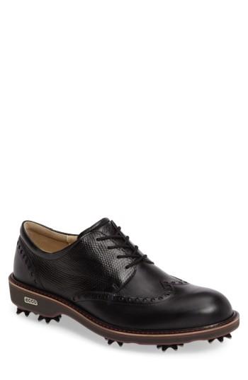 Men's Ecco Lux Golf Shoe -9.5us / 43eu - Black