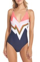 Women's Ted Baker London Mississippi Print One-piece Swimsuit - Blue