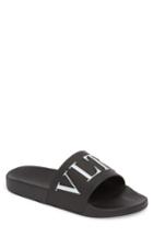 Men's Valentino Slide Sandal Us / 40eu - Black