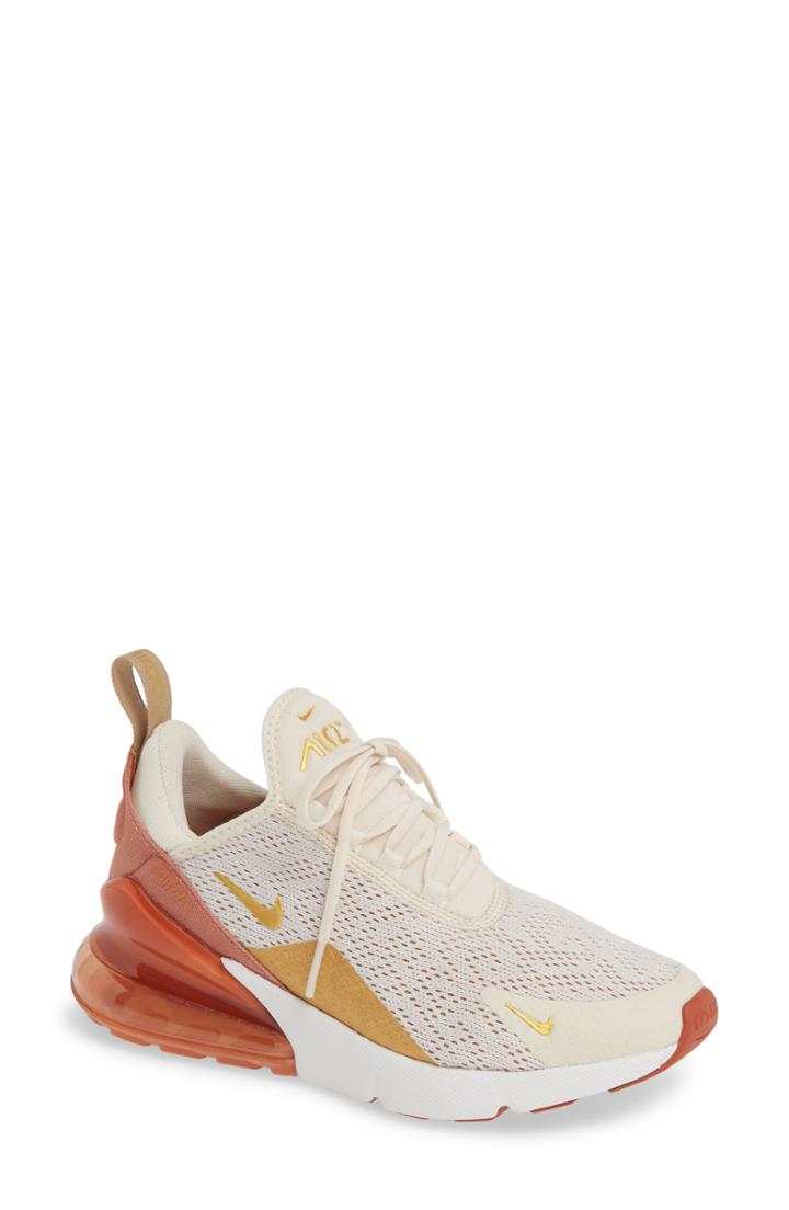 Women's Nike Air Max 270 Premium Sneaker .5 M - Ivory