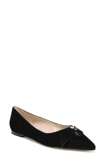 Women's Sam Edelman Raz Flat M - Black