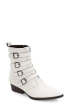 Women's Calvin Klein Kitty Pointy Toe Bootie M - White