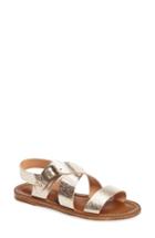 Women's Bella Vita Nic Sandal .5 Ww - Metallic