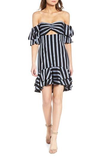 Women's Wayf Tegan Off The Shoulder Dress - Black