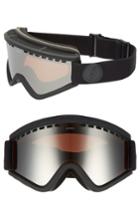 Women's Electric Egv Snow Goggles - Matte Black/ Silver Chrome