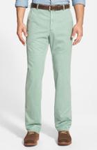 Men's Peter Millar 'raleigh' Washed Twill Pants - Green
