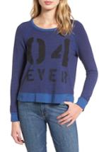Women's Sundry Love Forever Sweatshirt - Blue