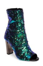 Women's Jessica Simpson Elara Open-toe Bootie M - Blue