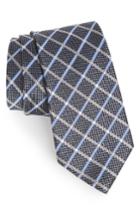 Men's Nordstrom Diamond Grid Silk Tie