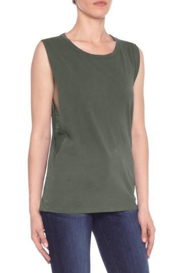 Women's Joe's Naomi Muscle Tank - Green