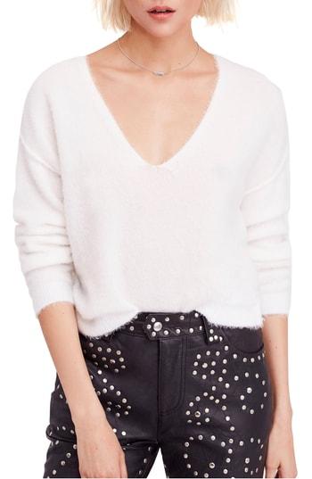 Women's Free People Princess Sweater - White