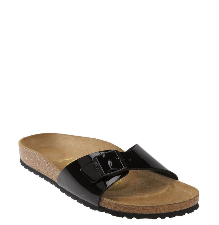 Women's Birkenstock 'madrid' Birko-flor(tm) Sandal -11.5us / 42eu B - Black