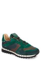 Men's Valentino Garavani Camo Rockstud Sneaker Us / 44eu - Green