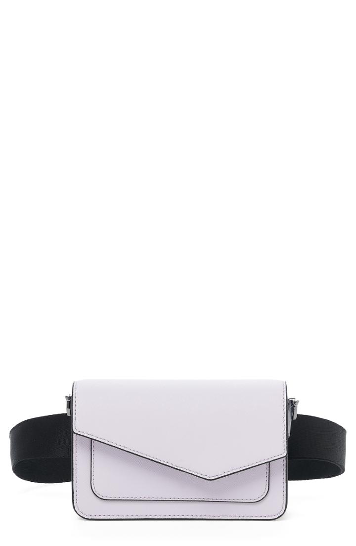 Botkier Cobble Hill Leather Convertible Belt Bag - Purple