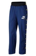 Women's Nike Sportswear Women's Side Snap Pants - Blue