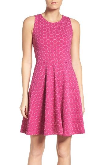 Women's Leota Ava Fit & Flare Dress - Pink