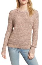 Women's Ella Moss Melange Open Back Sweater - Pink