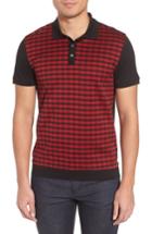 Men's Boss Pagino Colorblock Sweater - Red