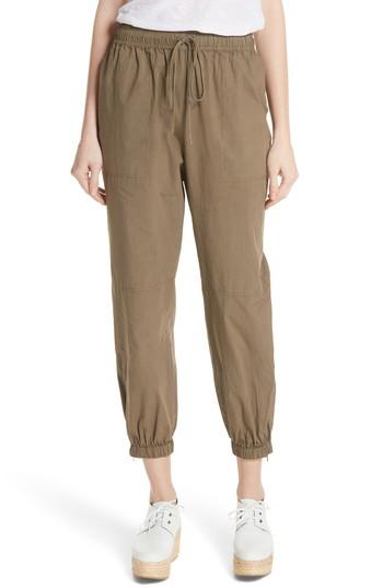 Women's La Vie Rebecca Taylor Parachute Pants - Green