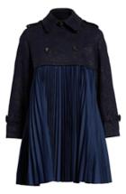 Women's Tricot Comme Des Garcons Pleated Trench Coat