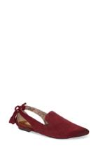 Women's Band Of Gypsies Songbird Loafer M - Burgundy