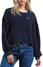 Women's Volcom Recommended 4 Me Puff Sleeve Tee - Blue